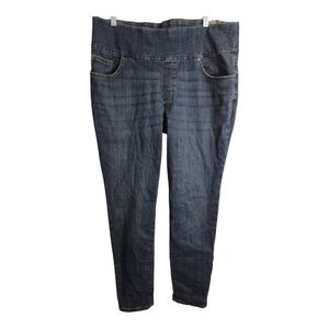 Lee Plus Size Sculpting Slim Fit‎ Skinny Leg Mid Rise Pull On Jeggings 20W LONG